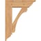Ekena Millwork Legacy Traditional Smooth Bracket w/ Offset Brace, Western Red Cedar, 7 1/2"W x 24"D x 32"H BKT0806X24X32LEC01SWR - alternate 4